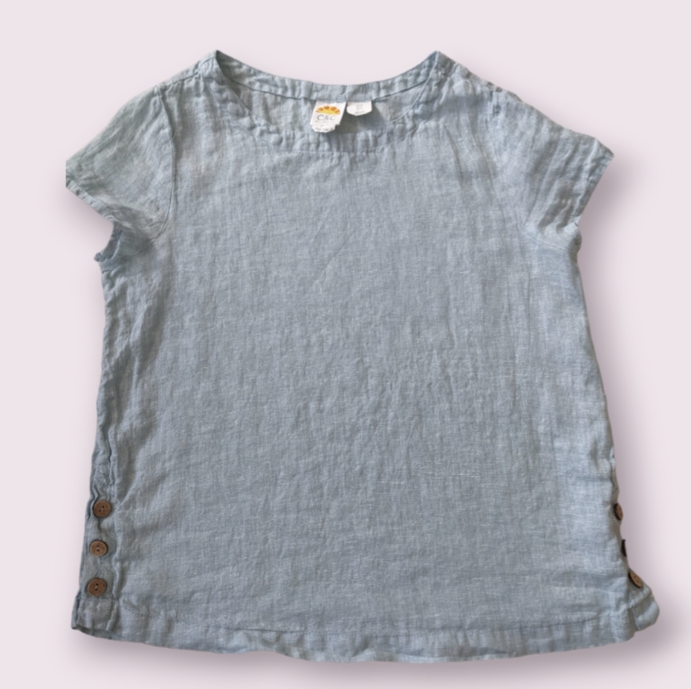 C & C California linen top blue nautical spring Summer Everyday